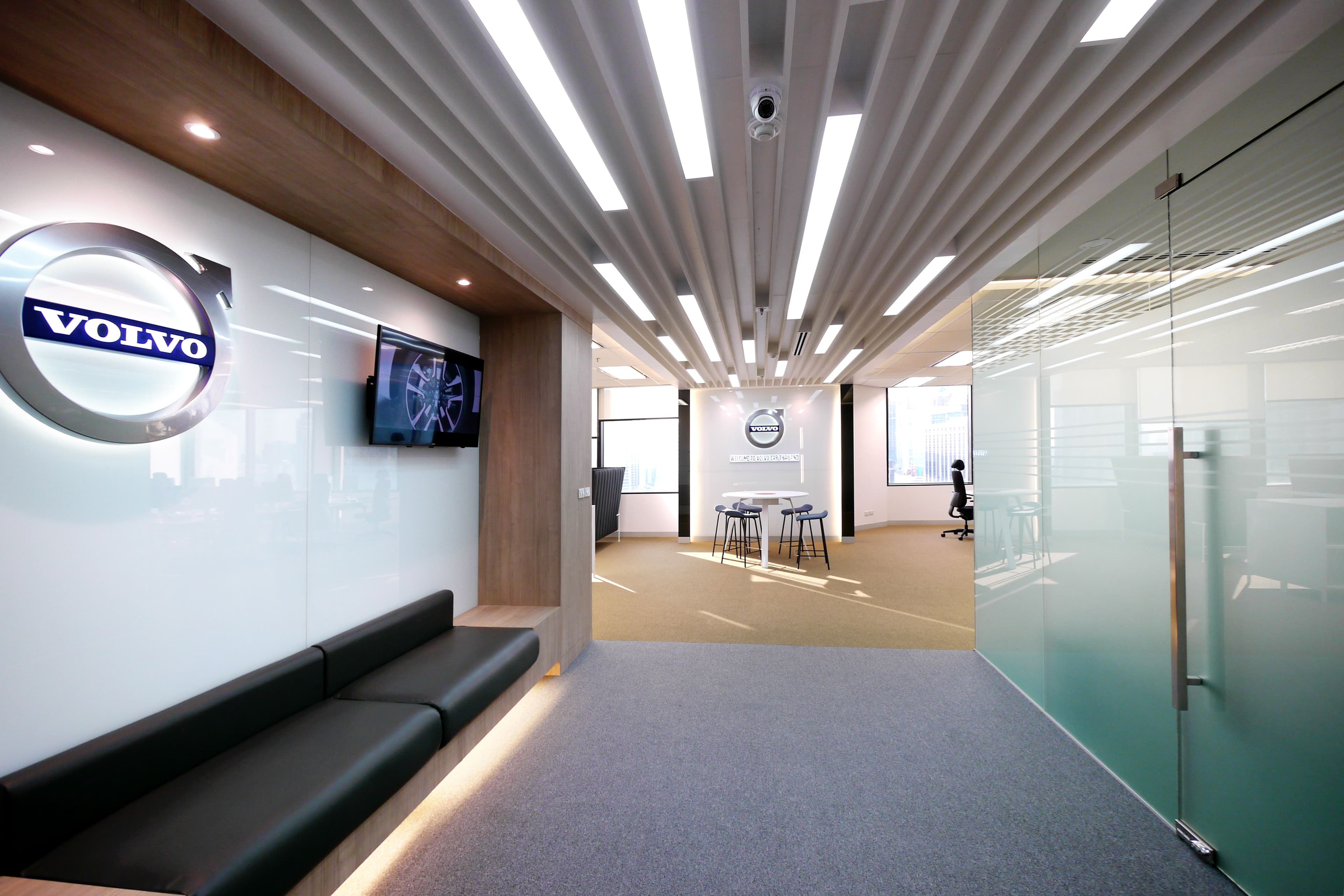 Volvo Car office fit out project by Triangle IA