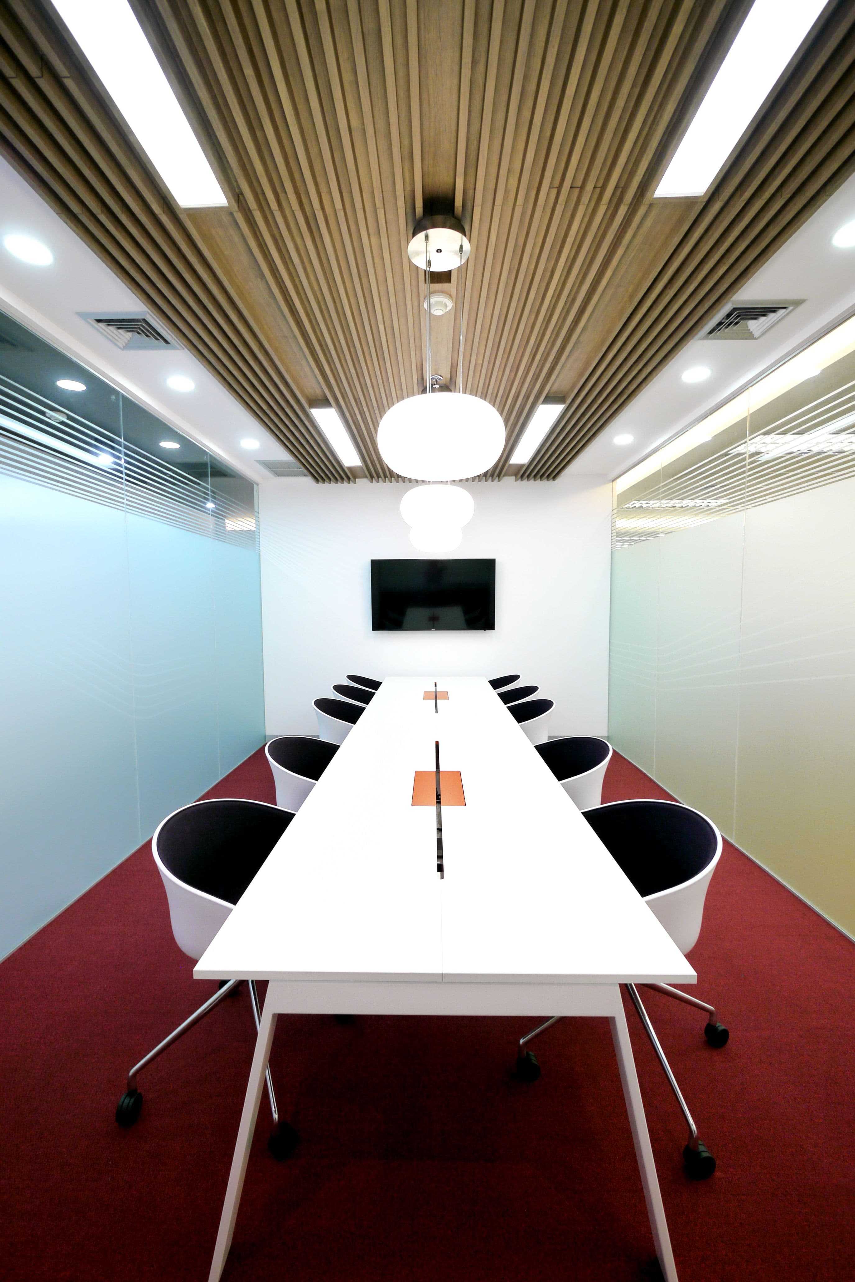 Volvo Car corporate office interior by Triangle IA