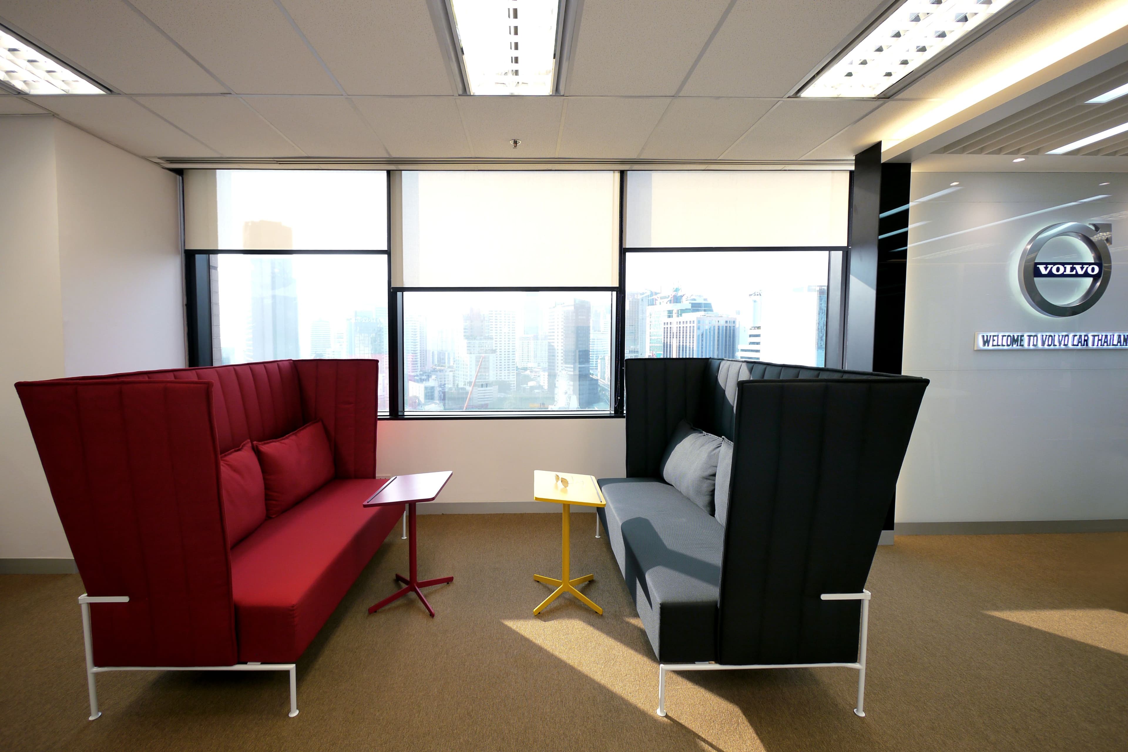 Volvo Car office fit out in Bangkok by Triangle IA