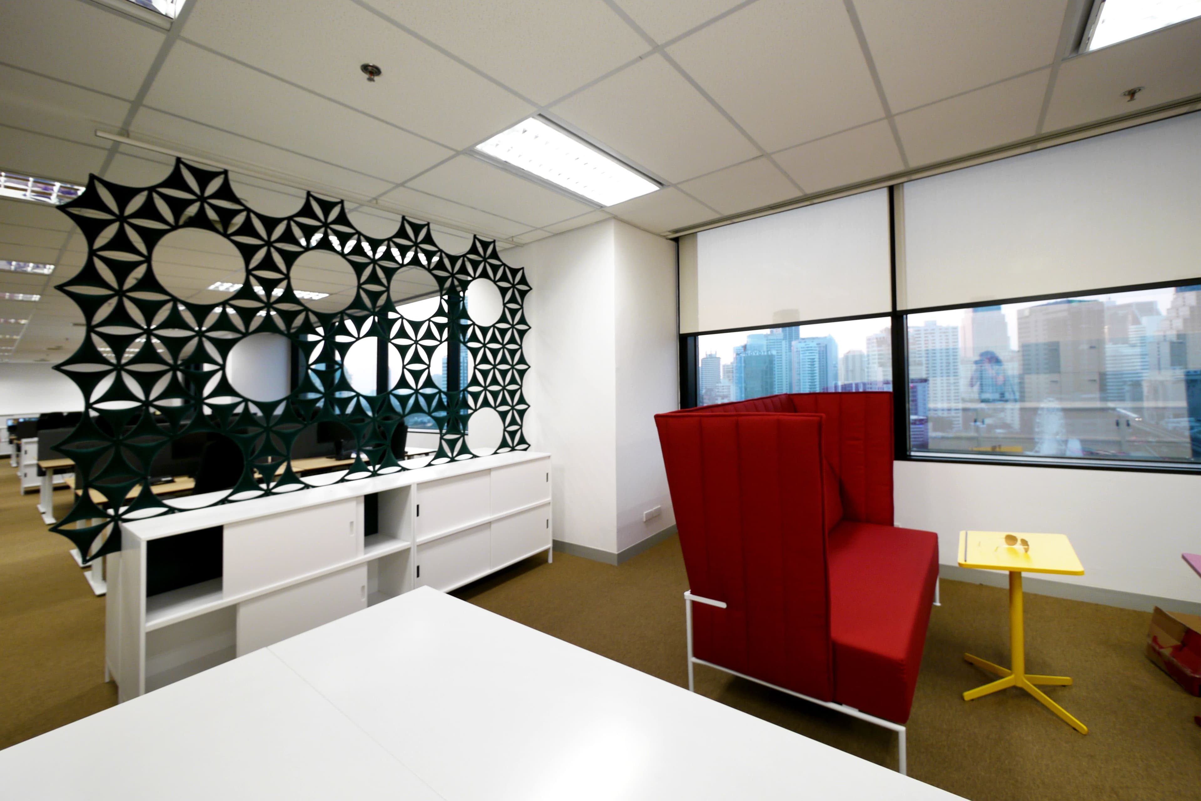 Volvo Car corporate office interior by Triangle IA