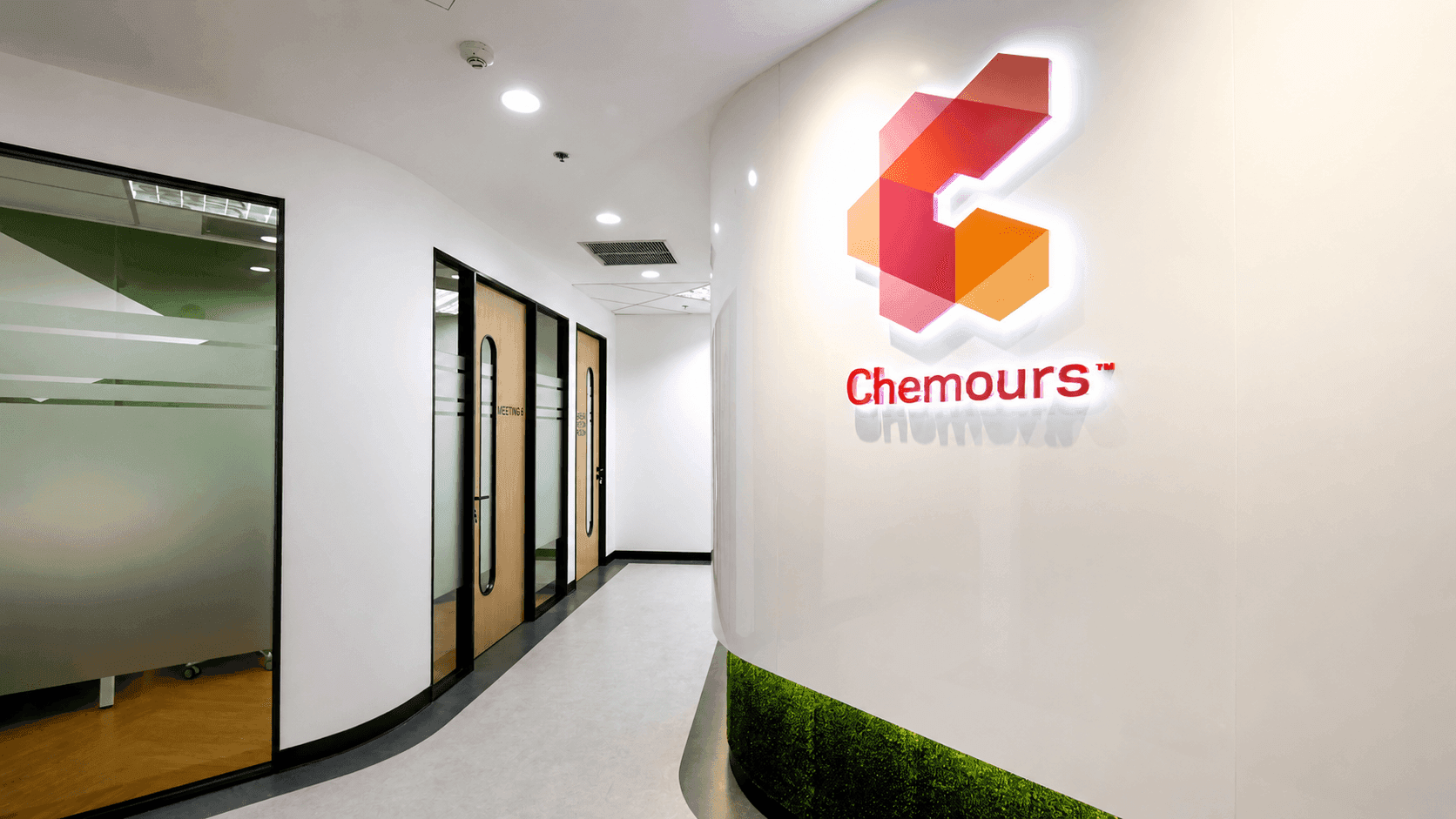 Chemours ออกแบบพื้นที่ทำงาน