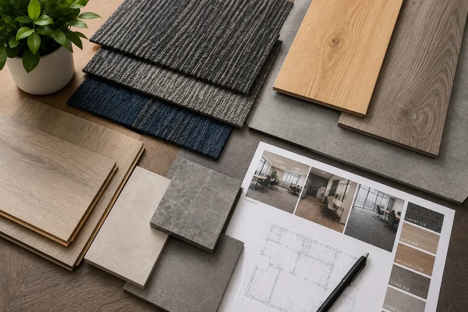 Materials & Finishes: Which Office Flooring Is Best in 2026?