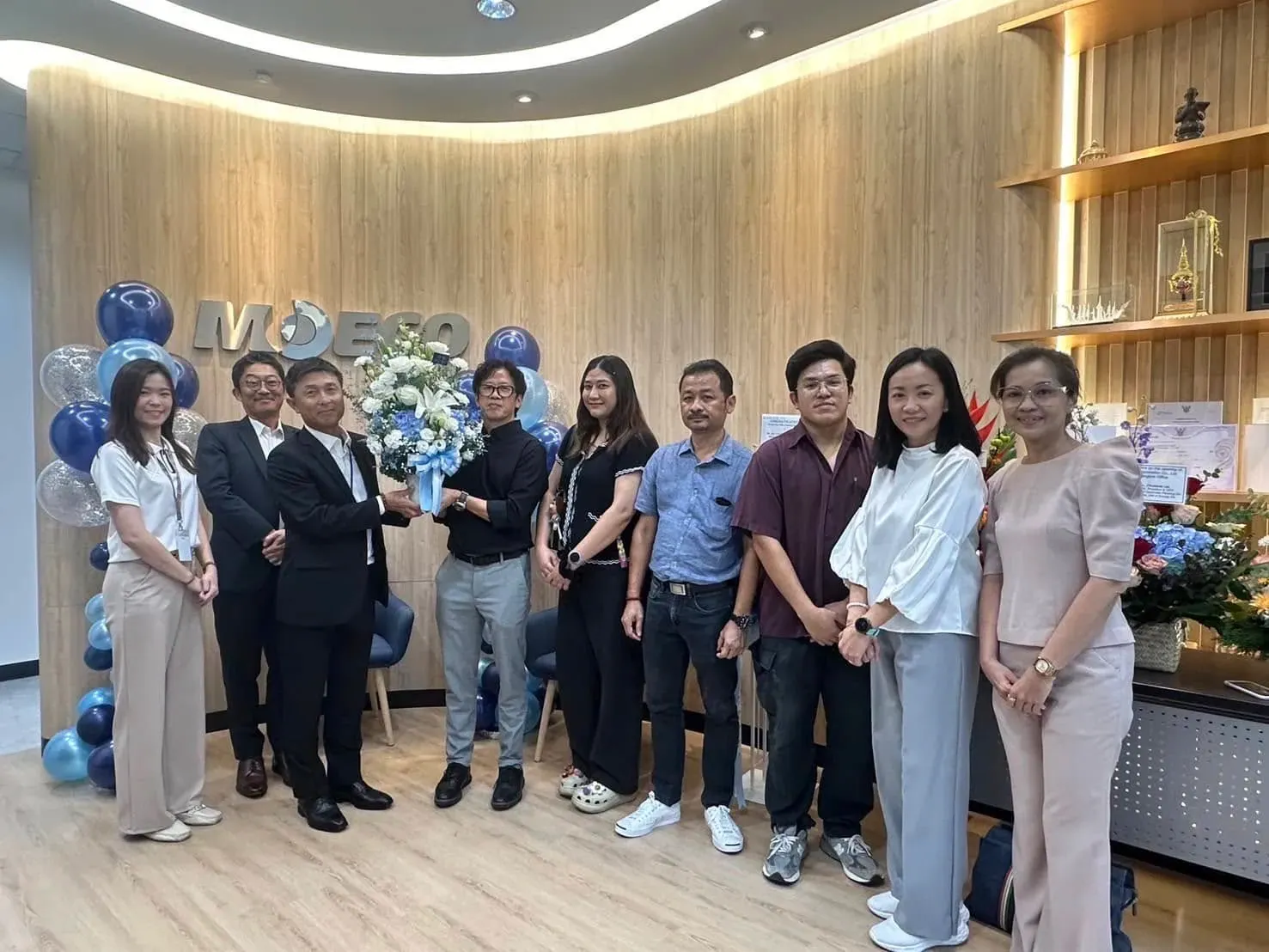 Mitsui Oil Office Interior Design Project at One Bangkok | Triangle IA
