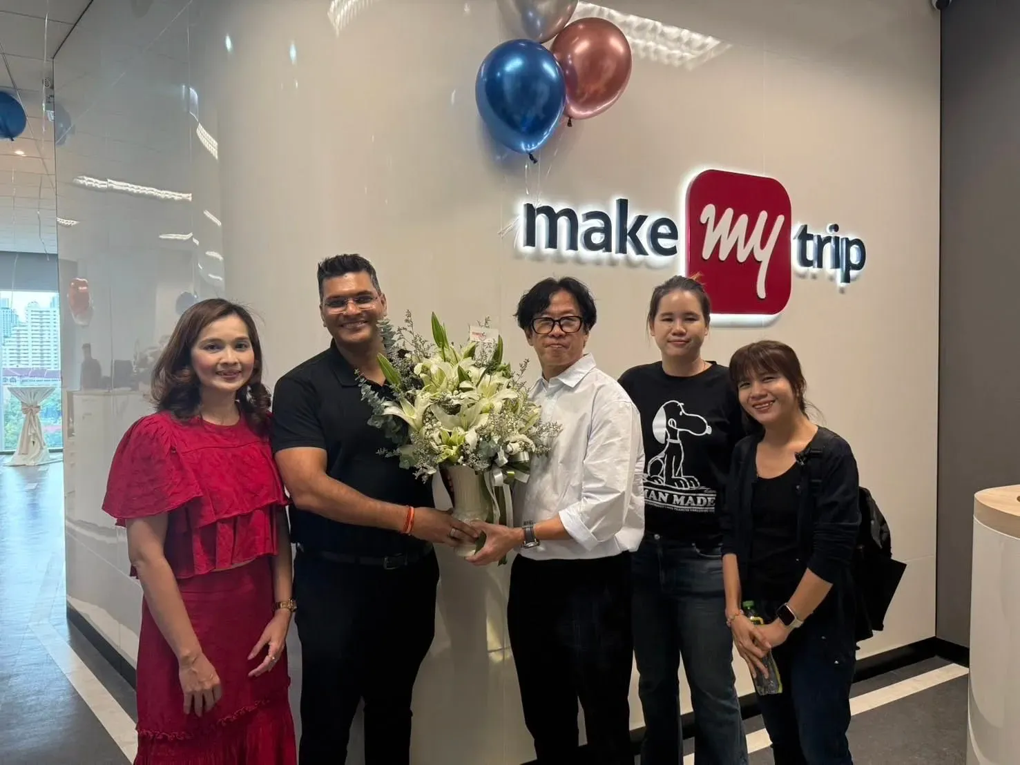 MakeMyTrip Workplace Experience Design in Bangkok